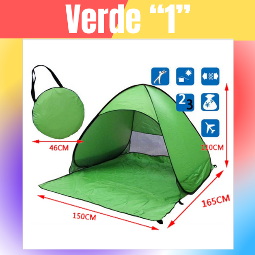 Hot Sale Quick Automatic Beach Tent Outdoor Beach Shade Sun Shelter Tent UPF50+ Portable Beach Canopy For Camping Fishing