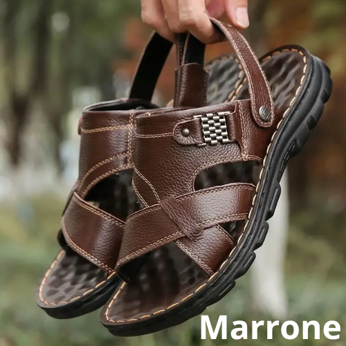 Men's Sandals Summer Beach Shoes New Style Car Outer Wear Non-Slip Deodorant Soft Bottom Durable Two-Use Father Son Sandals