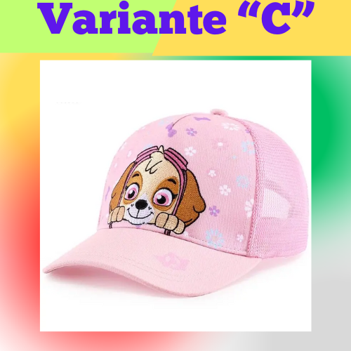 Genuine PAW Patrol Children's baseball Hats Cotton Cute Caps Headgear Chase Skye Print Party Kids Summer Hat Children Gift