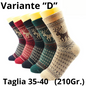 5 Pairs Winter Warmer Women Thicken Thermal Wool Cashmere Snow Socks Fashion Casual Euramerican National Wool Socks for Women