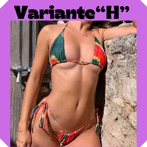 Summer Sexy Solid Mirco Bikini Sets Women Tie Side G-String Thong Swimsuit Female Bandage Bathing Suit Brazlian Swimwear Biquini