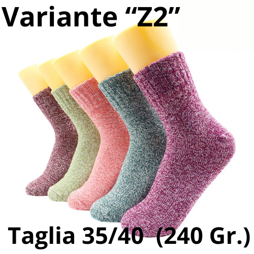 5 Pairs Winter Warmer Women Thicken Thermal Wool Cashmere Snow Socks Fashion Casual Euramerican National Wool Socks for Women