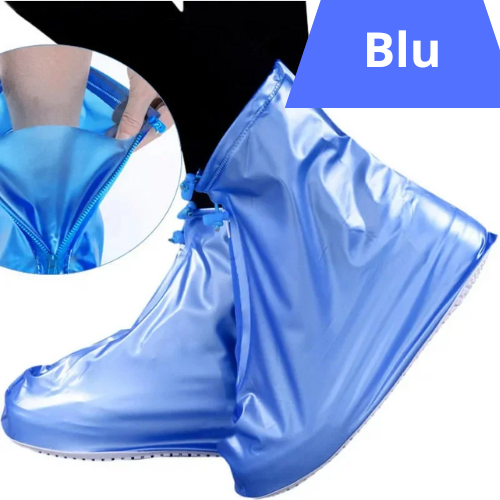 1 Pair Waterproof Shoe Covers, Non-slip Reusable Rain Snow Boot Women Men PVC Outdoor Rainy Reusable Quality Non-slip Shoe Cover