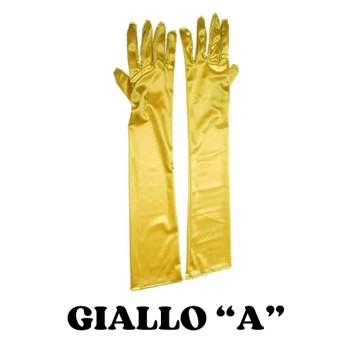 2024 Women's Evening Party Formal Gloves Solid Color Satin Long Finger Mittens forEvents Activities Red White Rose Color