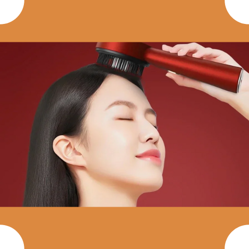 Electric Massage Comb Red Light Vibration Head Massage Comb Oil Applicator Nourishing Scalp Brush Hair Growth Anti Loss Care