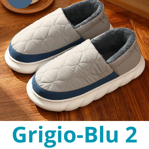 Litfun Fur Fluffy Men Slippers Winter Warm Plush Indoor House Slippers Outdoor Non-slip Fashion Men Cotton Shoes Fuzzy Slippers