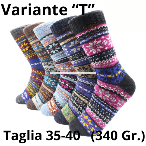 5 Pairs Winter Warmer Women Thicken Thermal Wool Cashmere Snow Socks Fashion Casual Euramerican National Wool Socks for Women