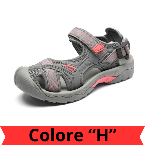 2024 Baotou sandals female pregnant women summer new outdoor anti-skid soft soled river tracing sports flat bottomed beach shoes