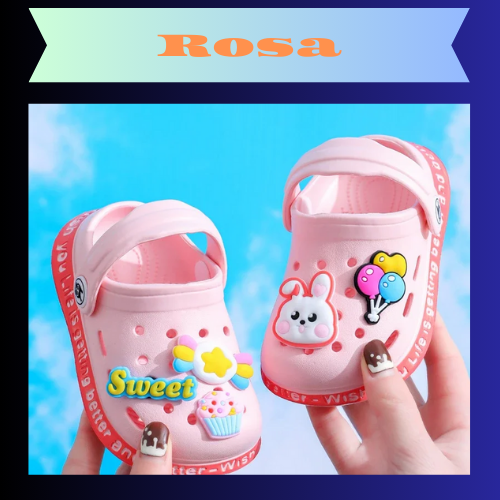 Summer Kids Sandals Hole Children's Shoes Slippers Soft Anti-Skid Cartoon DIY Design Hole Baby Shoes Sandy Beach For Boys Girls