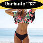 Sexy Ruffle Bikini Set 2024 New Brazilian V Neck Push Up Swimwear Women Swimsuit Bathing Suit Strappy Beach Wear Mujer biquini