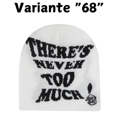 2024 Y2K Letter Knitted Winter Autumn Beanie Cap Men Women Kanye Beanies Gorras Hombre Top Keep Warm Hat Ear Hats Wool Hip Hop