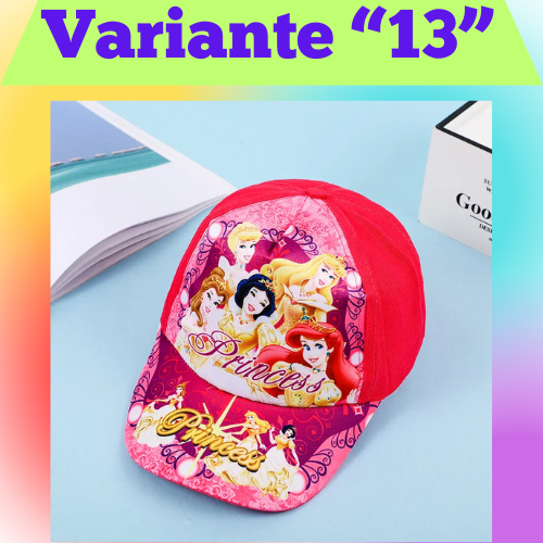 Disney New Anime Frozen Minnie Mouse Kids Brand Hat Boy Girl Travel Caps Spiderman Mickey Baby Caps Figure Gift Toys 3-8Y