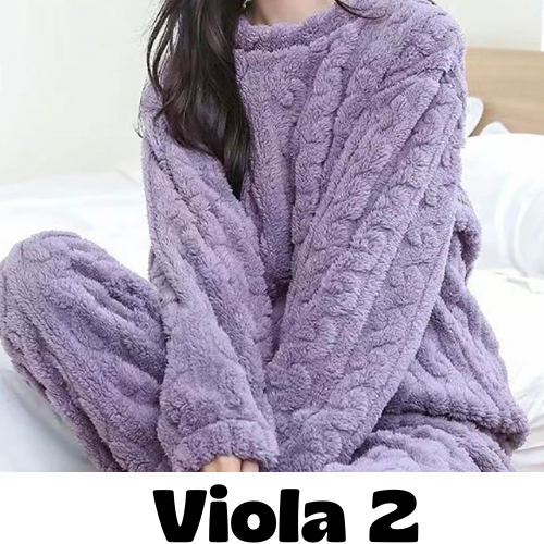 Autumn Women Solid Warm 2 Piece Sets Thicken Velvet Ribbed Fleece Set Pullover And Pants Women Casual Pajama Sets 2024