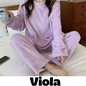Autumn Women Solid Warm 2 Piece Sets Thicken Velvet Ribbed Fleece Set Pullover And Pants Women Casual Pajama Sets 2024