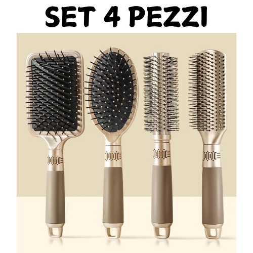 CALIYI Hair Massage Air Cushion Comb Brush Scalp Hairbrush Detangle Anti Static Salon SPA Hairdressing Styling Tool Oval Round