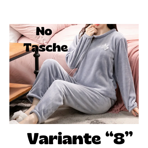 dot print Warm Pajamas Women Winter Flannel Pajama Sets For Female set Thick Korean Style Lovely Cartoon 2 Piece Tops+Pants