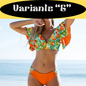 Sexy Ruffle Bikini Set 2024 New Brazilian V Neck Push Up Swimwear Women Swimsuit Bathing Suit Strappy Beach Wear Mujer biquini