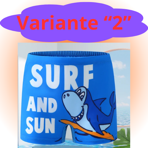 2024 Summer Baby Boys Swimming Trunks For 2-12Years Kids Beach Shorts Cartoon Pattern Swimsuit Shorts Baby Bathing Suit Swimwear