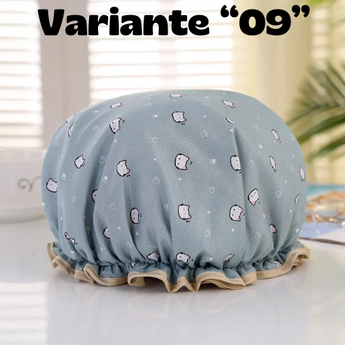 Waterproof Bath Hat Bathroom Shower Hair Cover Women Supplies Shower Cap Adult Shower Bath Bathing Caps Bathroom Accessories