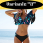 Sexy Ruffle Bikini Set 2024 New Brazilian V Neck Push Up Swimwear Women Swimsuit Bathing Suit Strappy Beach Wear Mujer biquini