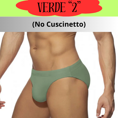 Men's Swim Mini Briefs beach pants Surfing Low-waist Sexy Surfboard Solid Color Swimwear Padded Push-up Swimming swimsuits