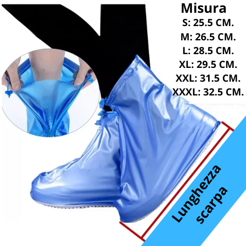 1 Pair Waterproof Shoe Covers, Non-slip Reusable Rain Snow Boot Women Men PVC Outdoor Rainy Reusable Quality Non-slip Shoe Cover