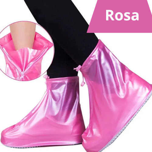 1 Pair Waterproof Shoe Covers, Non-slip Reusable Rain Snow Boot Women Men PVC Outdoor Rainy Reusable Quality Non-slip Shoe Cover