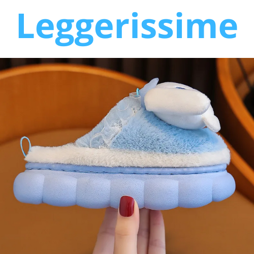 Sweet Family Winter Warm Slippers Cute Kawaii Sandals Kuromi My Melody Hello Kitty Soft Sole Shoes