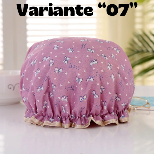 Waterproof Bath Hat Bathroom Shower Hair Cover Women Supplies Shower Cap Adult Shower Bath Bathing Caps Bathroom Accessories