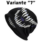 Alien Monster Villain Teeth Skullies Beanies Caps Unisex Winter Warm Knitted Hat Adult Venom Demon Bonnet Hats Outdoor Ski Cap