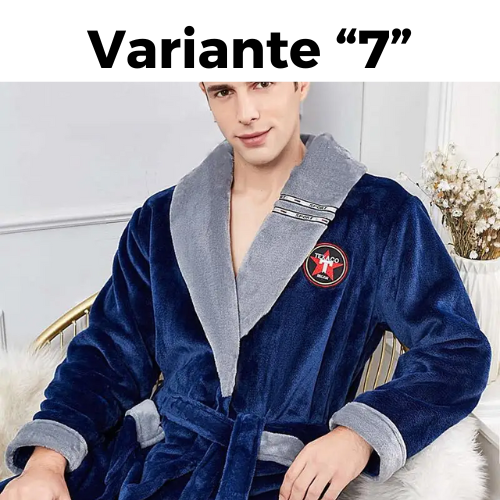 Autumn Winter Warm Male Sleepwear Big Size Flannel Men Robe Nightwear Thick Long Bathrobe Nightgown  Loungewear Casual Home Wear