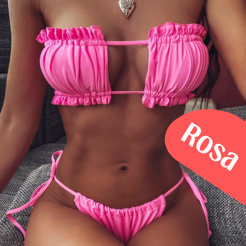 2024 Hot Lace Up Thong Brazilian Beachwear Swimwear Summer Women Biqunis Strapless Bathing Suit Leopard Swimsuit Maya Micro Mini