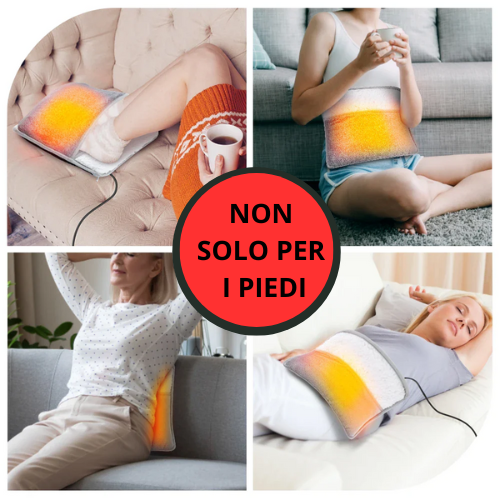 Winter Electric Foot Heating Pad USB Charging Soft Plush Washable Foot Warmer Heater Improve Sleeping Household Foot Warming Mat