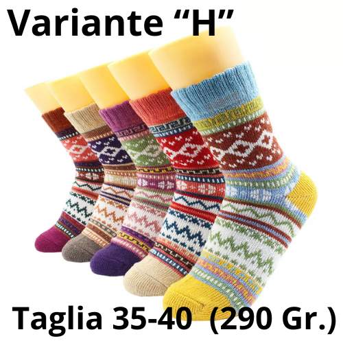 5 Pairs Winter Warmer Women Thicken Thermal Wool Cashmere Snow Socks Fashion Casual Euramerican National Wool Socks for Women