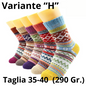 5 Pairs Winter Warmer Women Thicken Thermal Wool Cashmere Snow Socks Fashion Casual Euramerican National Wool Socks for Women