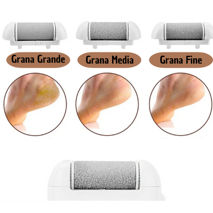 6PCS NEW Foot Care Tool Heads Pedicure Hard Dead Skin Callus Remover Refills Replacement Rollers Electric Foot File