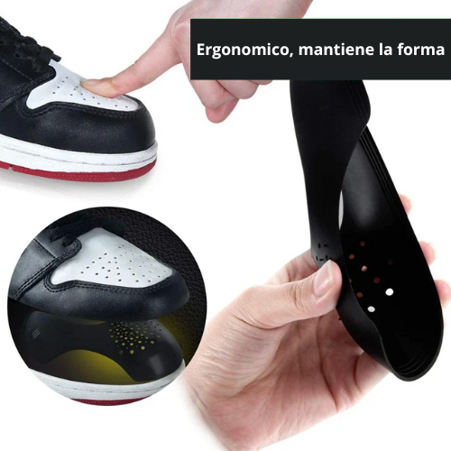 4Pcs Crease Protector Shoe Head Stretcher Sneaker Anti Crease Wrinkled Fold Shoe Support Toe Cap Sport Crease Protector Dropship
