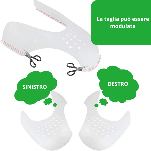 4Pcs Crease Protector Shoe Head Stretcher Sneaker Anti Crease Wrinkled Fold Shoe Support Toe Cap Sport Crease Protector Dropship