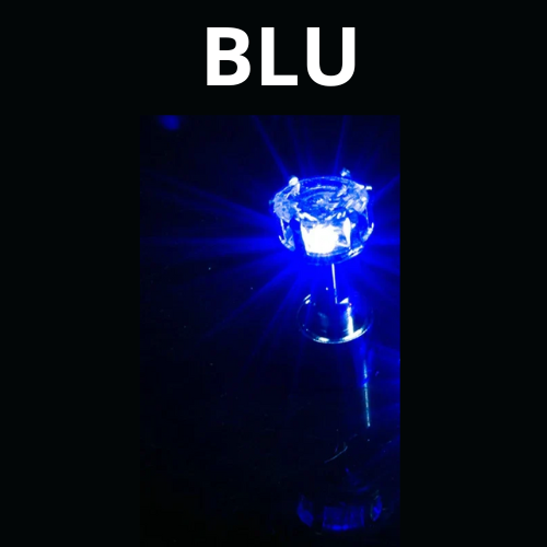1 Pc Fashion Led Earring Glowing Crystal Stainless Ear Drop Light Up Ear Stud Party Luminous Neon Men Women Couple Jewelry Gift