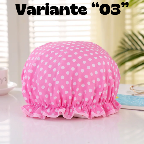 Waterproof Bath Hat Bathroom Shower Hair Cover Women Supplies Shower Cap Adult Shower Bath Bathing Caps Bathroom Accessories