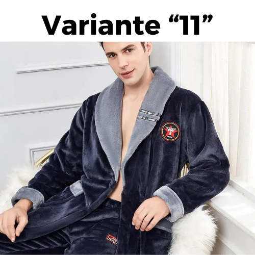 Autumn Winter Warm Male Sleepwear Big Size Flannel Men Robe Nightwear Thick Long Bathrobe Nightgown  Loungewear Casual Home Wear