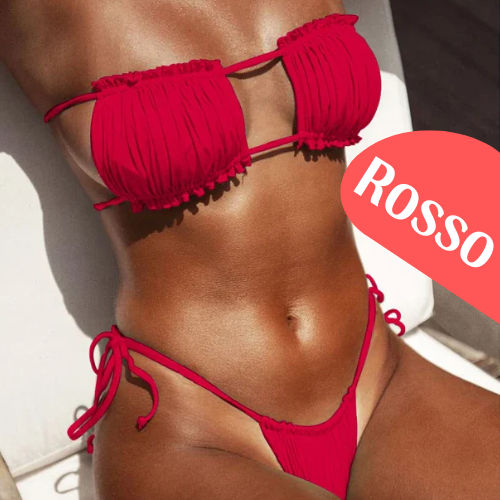 2024 Hot Lace Up Thong Brazilian Beachwear Swimwear Summer Women Biqunis Strapless Bathing Suit Leopard Swimsuit Maya Micro Mini