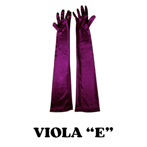 2024 Women's Evening Party Formal Gloves Solid Color Satin Long Finger Mittens forEvents Activities Red White Rose Color