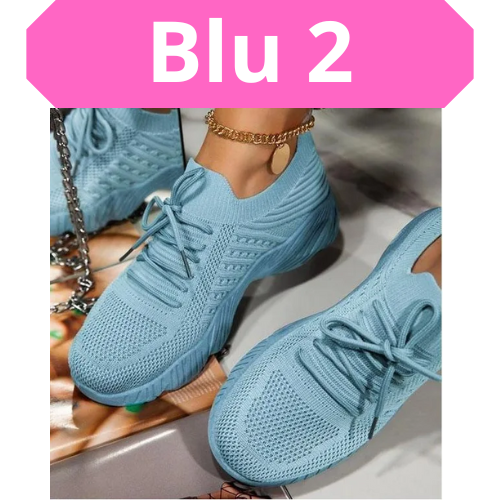 Mesh Breathable Women Casual Sneakers Lace-up Vulcanized Shoes Ladies Platform Sneakers Female Shoes Plus Size Zapatos De Mujer