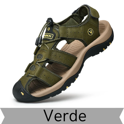 Summer Men Sandals Genuine Leather Mens Casual Shoes Outdoor Men Leather Sandals for Men Beach Shoes Roman Shoes Plus Size 38-48
