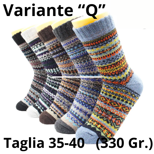 5 Pairs Winter Warmer Women Thicken Thermal Wool Cashmere Snow Socks Fashion Casual Euramerican National Wool Socks for Women