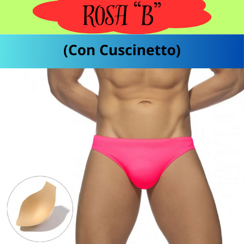 Men's Swim Mini Briefs beach pants Surfing Low-waist Sexy Surfboard Solid Color Swimwear Padded Push-up Swimming swimsuits
