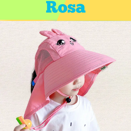 Children's Sunscreen Hat Baby Sun Hat Beach Hat UV Protection Summer Thin Breathable Large Brim Fisherman Hat Boy Girl Sun Caps