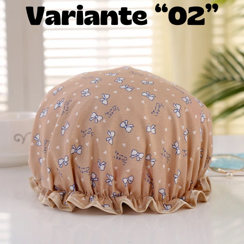 Waterproof Bath Hat Bathroom Shower Hair Cover Women Supplies Shower Cap Adult Shower Bath Bathing Caps Bathroom Accessories