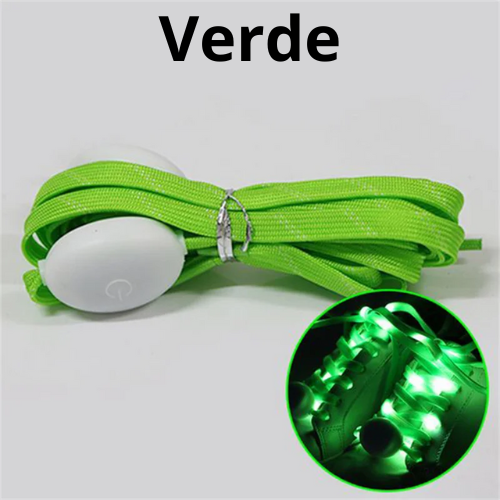 2Pcs LED Sport Luminous Shoelaces Glow Shoe Strings Round Flash Light Shoelaces Batteries No Tie Lazy Shoe Laces Party Decor